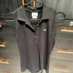 Lacoste sleeveless polo